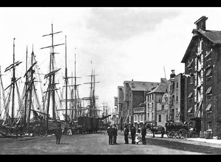 Poole Quay 1900