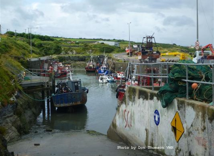 Clogerhead inner harbour