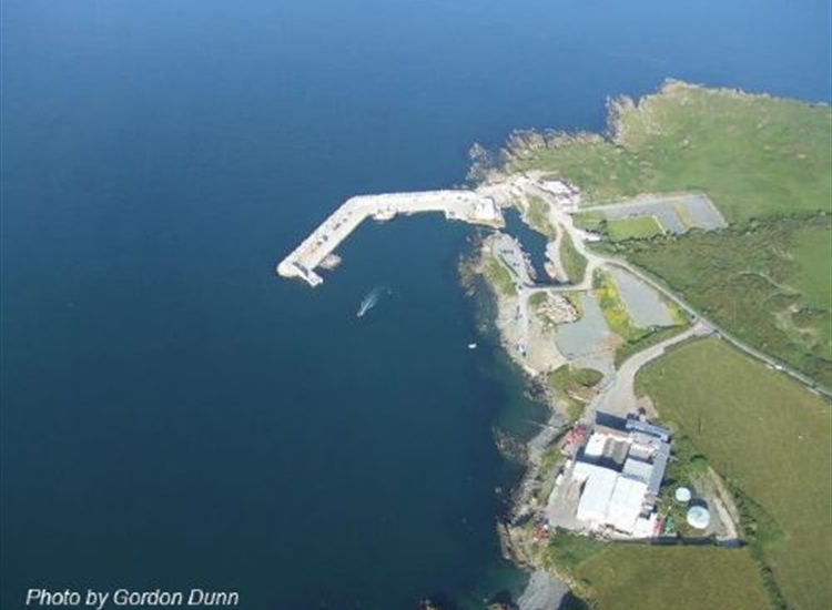 Port Oriel looking Eastwards into the Irish Sea