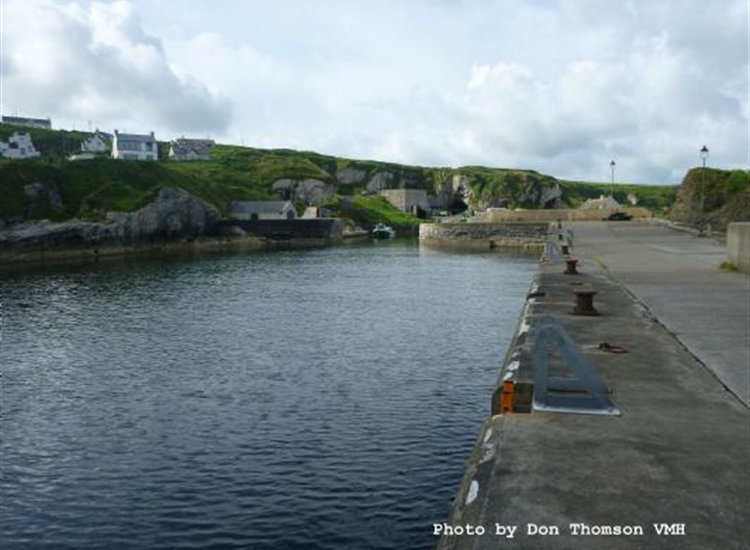 Ballintoy Outer Harbour looking inwards