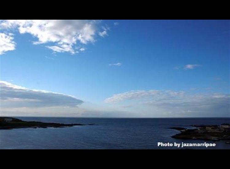 Looking seaward from Portballintrae