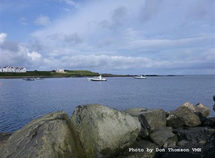 Resident moorings in Portballintrae Bay