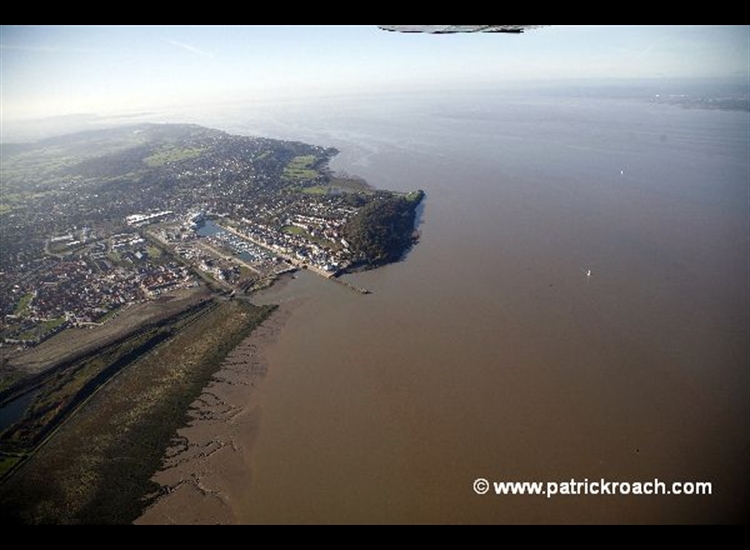 Portishead looking WSW down the Kings Roads