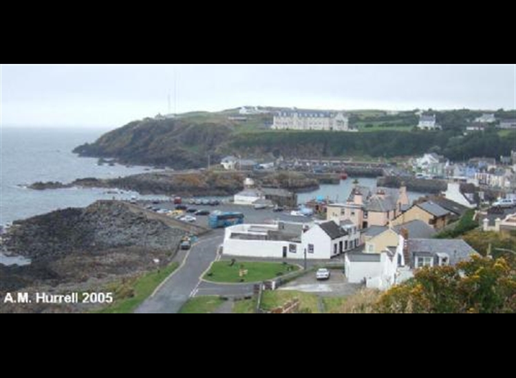 Portpatrick, showing entrance to Inner Harbour