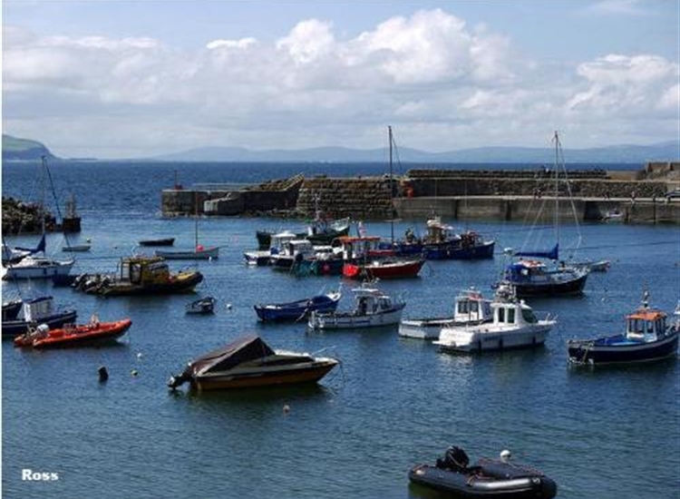 Portrush Harbour looking West