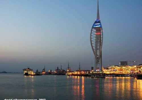Portsmouth Harbour 1- Entrance plus Haslar, Camber and Gunwharf