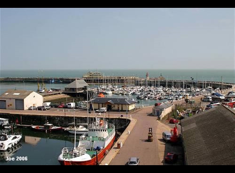 View out over West Marina