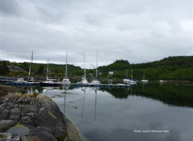 Salen Jetty looking North