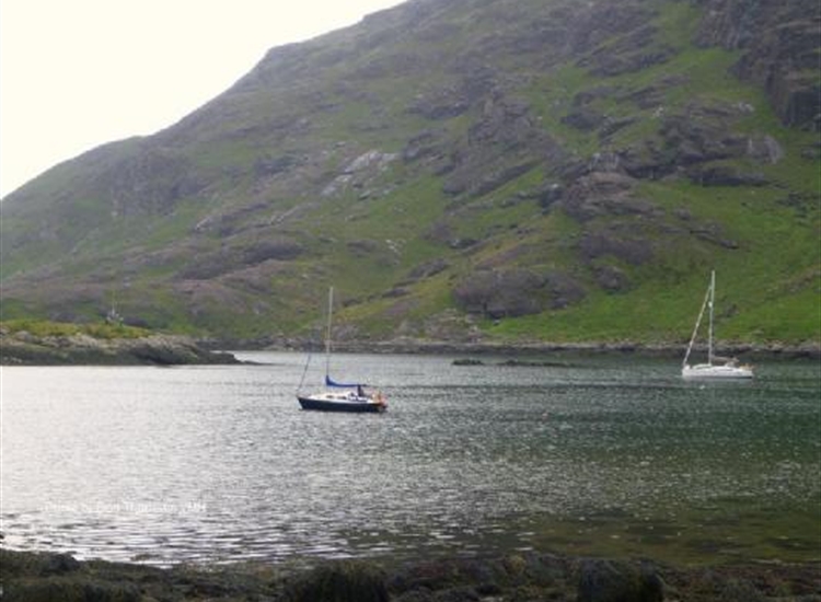 Scavaig.  Looking towards the entrance