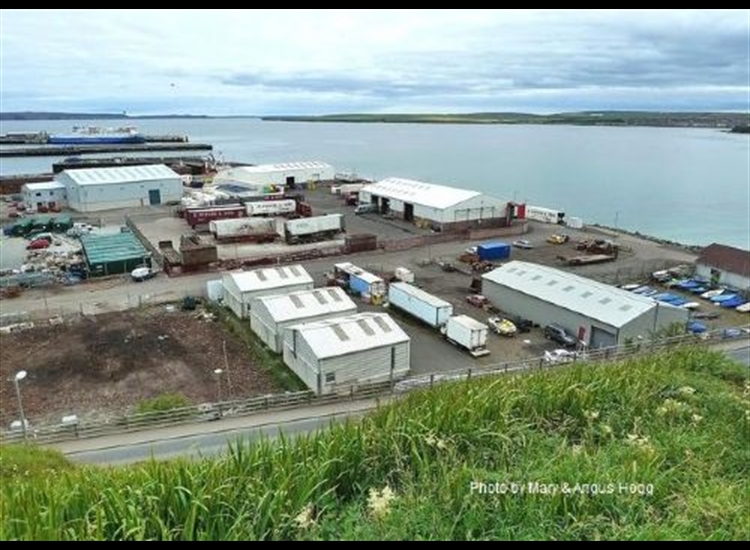 Scrabster looking East. Thurso far right, Clardon Head, Dunnet Bay & Dunnet Hill far left