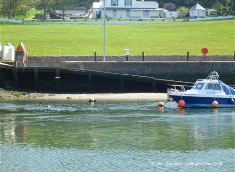 Slip on the East wall