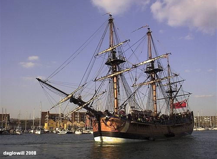 Barque Endeavour, Shoreham 2003