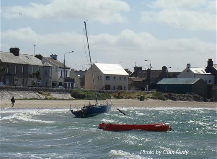 Onshore breeze in the Skerries moorings
