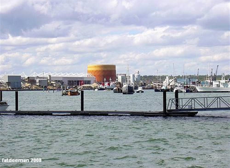 10. Looking up the Itchen River from the Woolston side