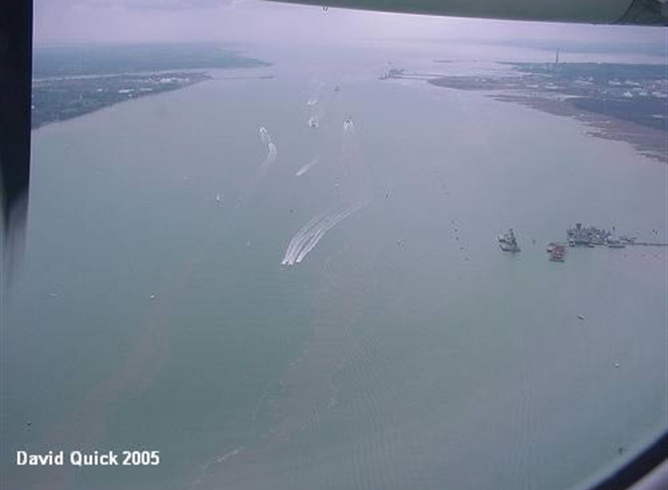 6. Southampton Water looking south to Solent