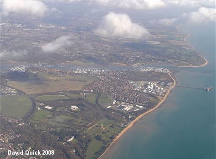7.Entrance to Hamble River, looking southwards