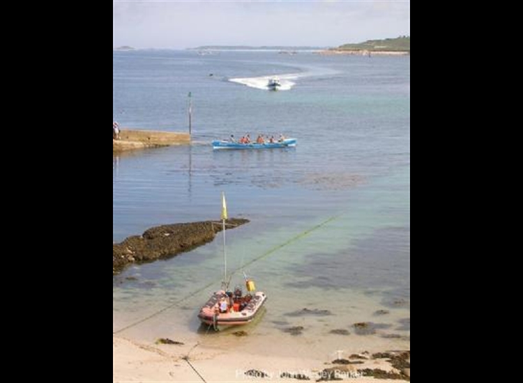 Landing at Porth Conger