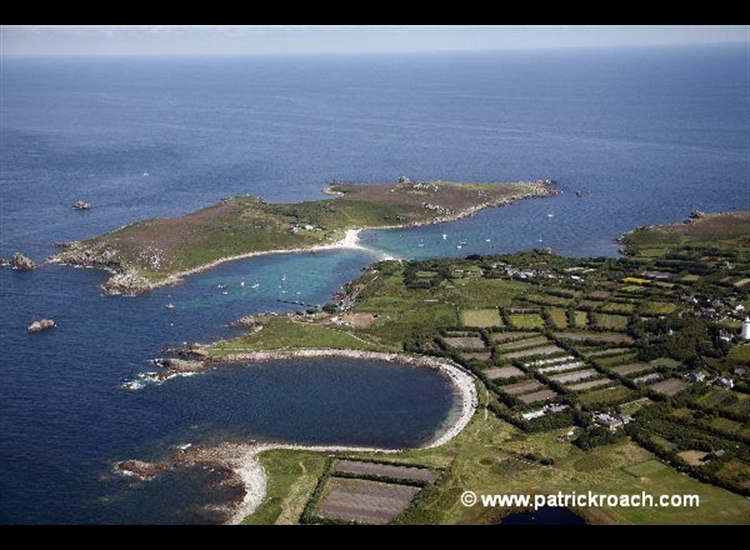 St Agnes & Gugh looking ESE