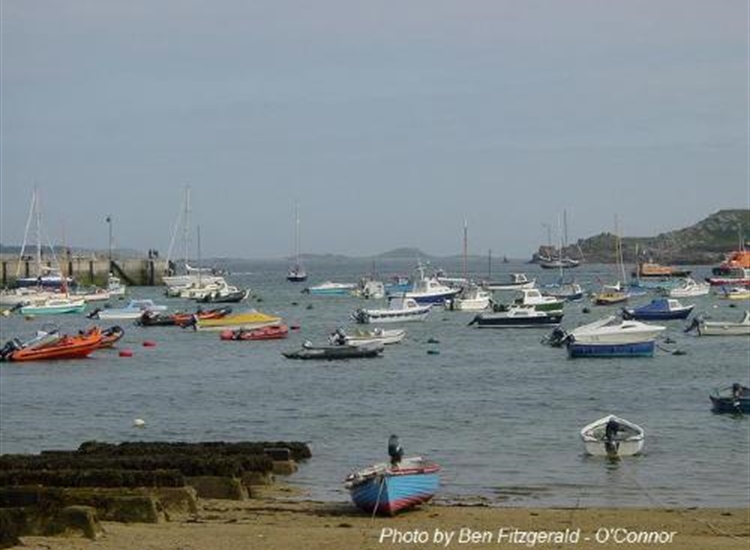 St Mary's Pool. Local moorings