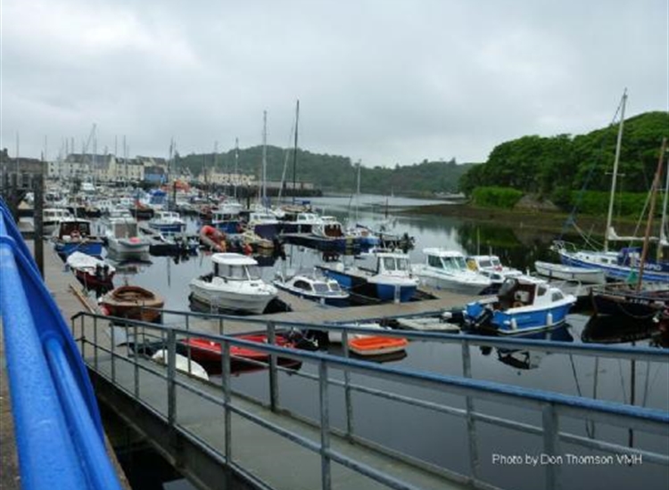 Marina looking towards entrance