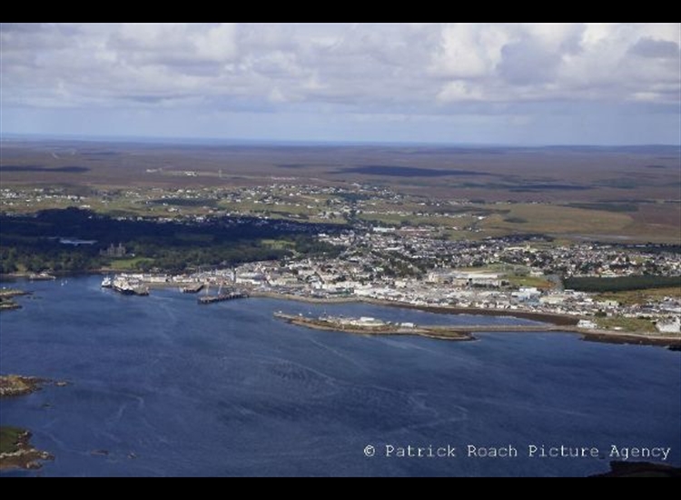 Stornoway approach from the SE