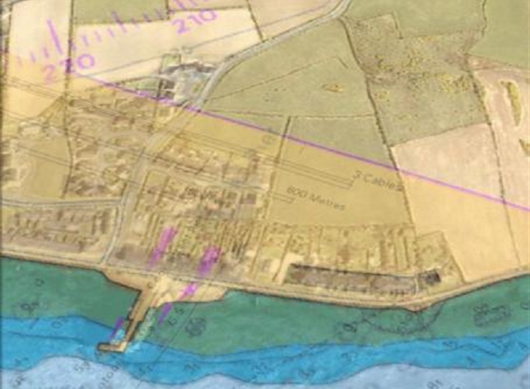 Cooks Pier (nr Portaferry)from West Visichart