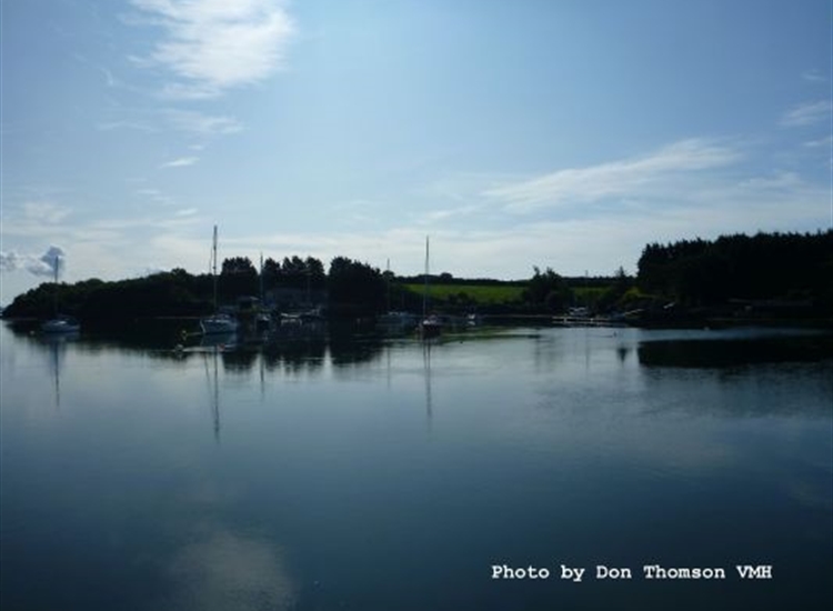 Down Crusing Club's Club moorings