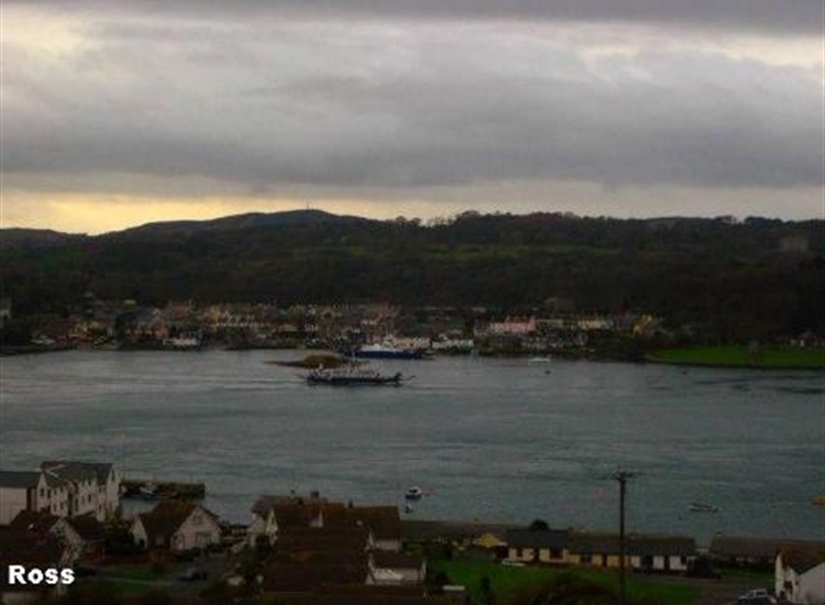 Looking from Portaferry across to Strangford