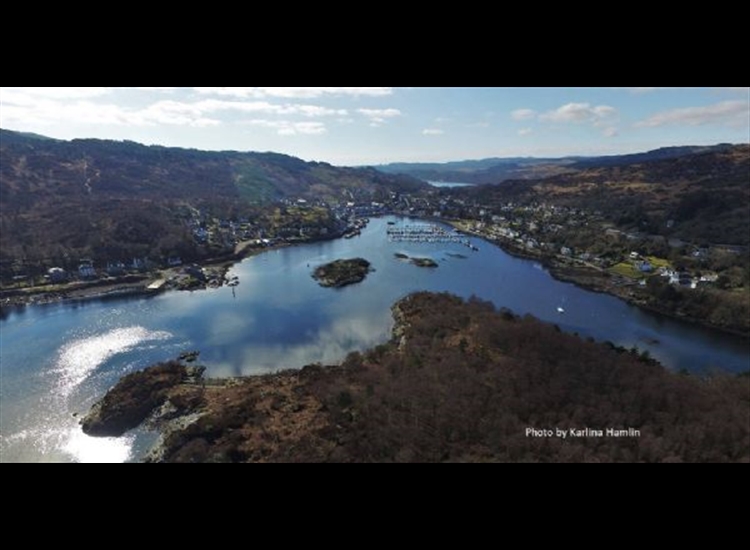 Tarbert Harbour aerial (Karlina Hamlin)