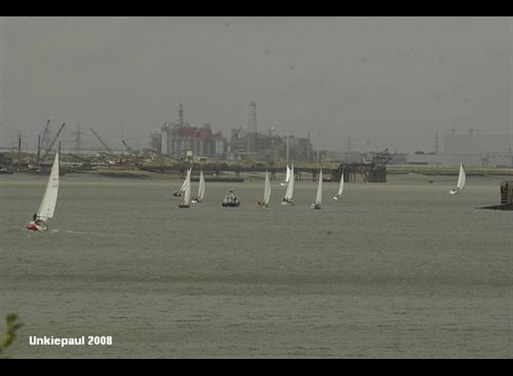 Yachts on Thames, note PLA launch too