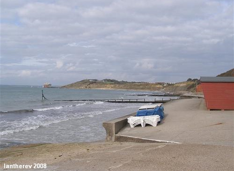 Colwell Bay slip looking towards Fort Albert