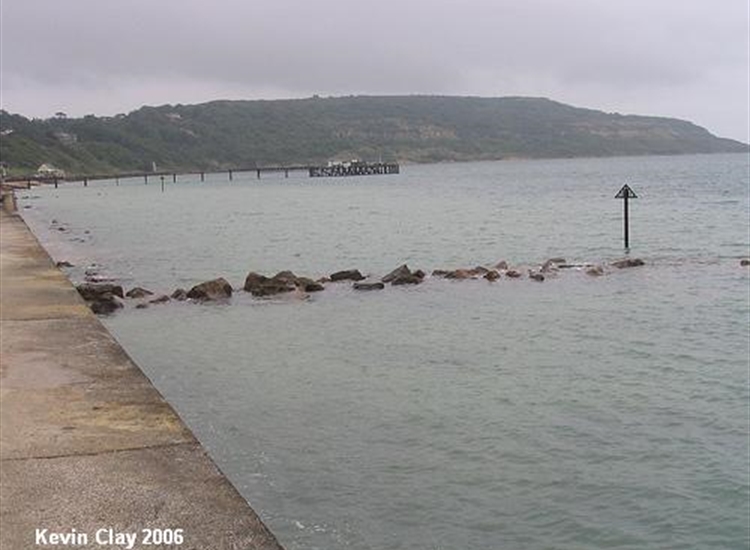 Looking towards Totland Bay and Pier