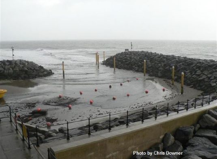 Ventnor Harbour entrance