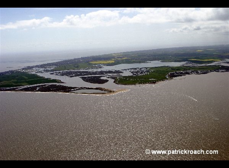 Looking South over the Walton Backwaters