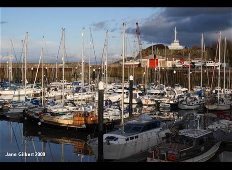 Note Boats on Hardstanding