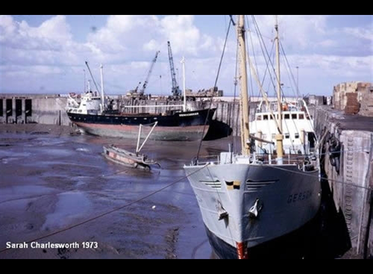 The Harbour in 1973, before the Marina