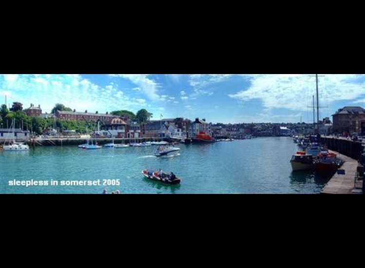 Panorama, showing Visitors Pontoon