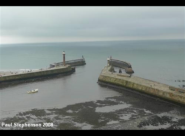 Whitby Harbour Entrance, near LW