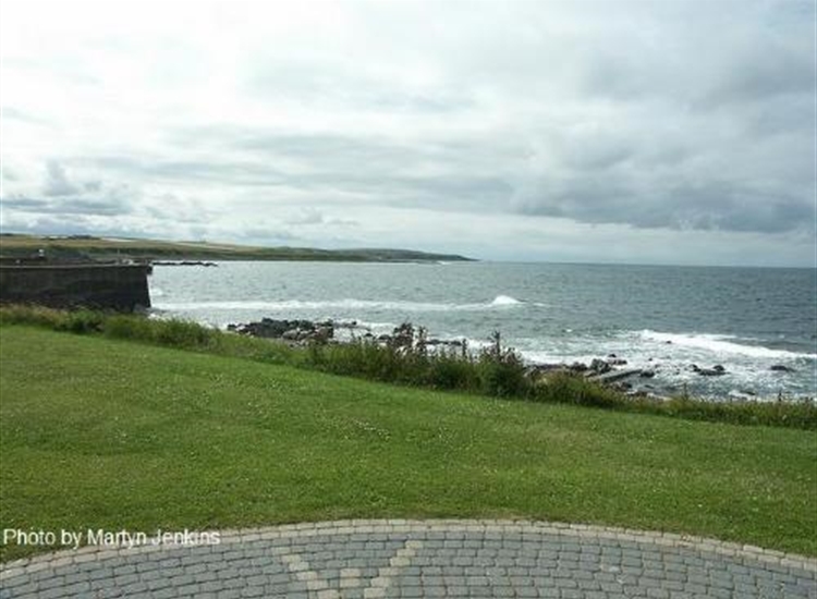 Looking West along the coast from Whitehills