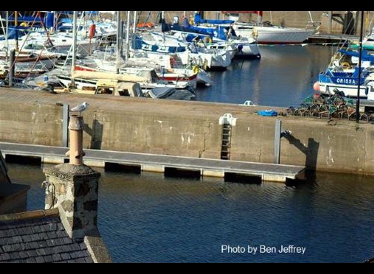 Whitehills visitors pontoon.