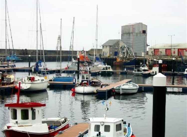 5. Wick Marina from the West.