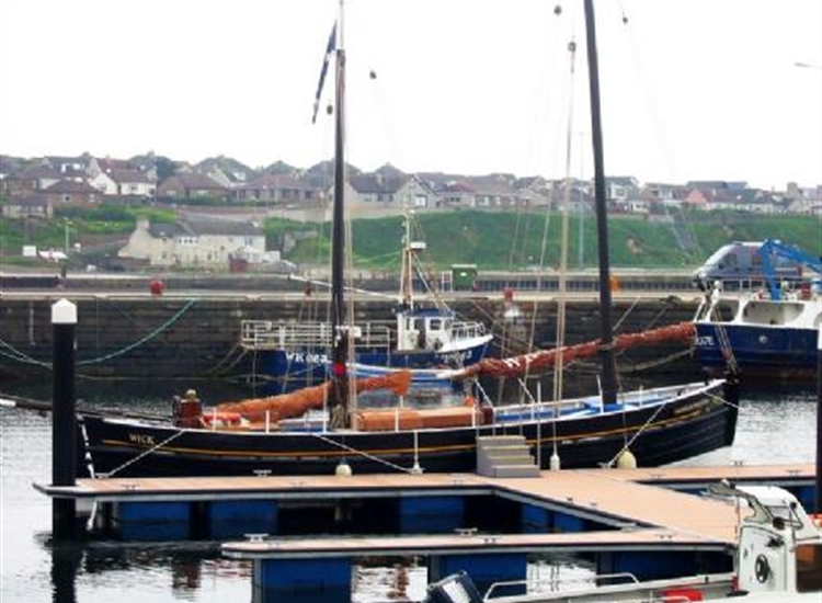 Isabella Fortuna in Wick Marina