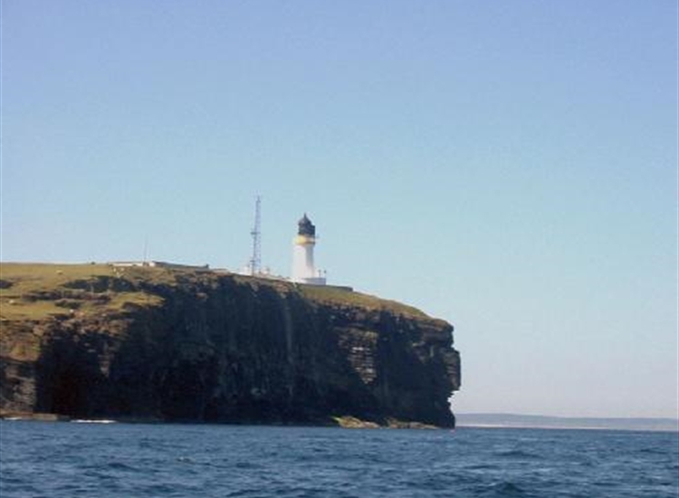 Noss Head Light to the North of Wick