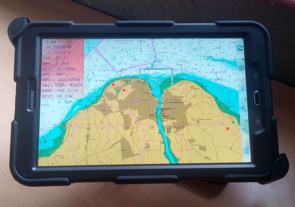 Add on AIS kit for our tablet chartplotters