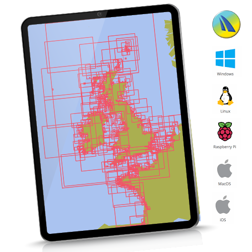 UK and Near Continent 2025 - Cross Platform Charts for qtVlm