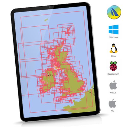UK and Ireland 2025 - Cross Platform Charts for qtVlm